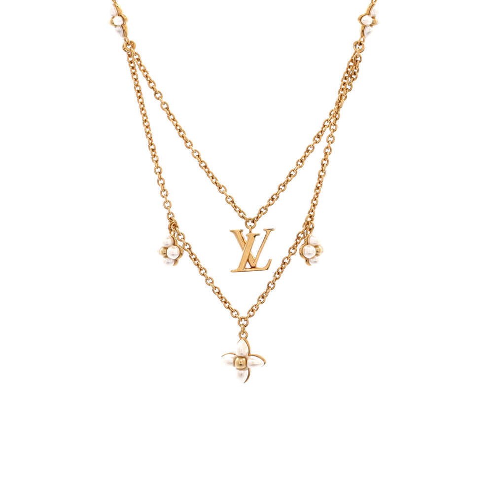 Louis Vuitton Floragram Necklace